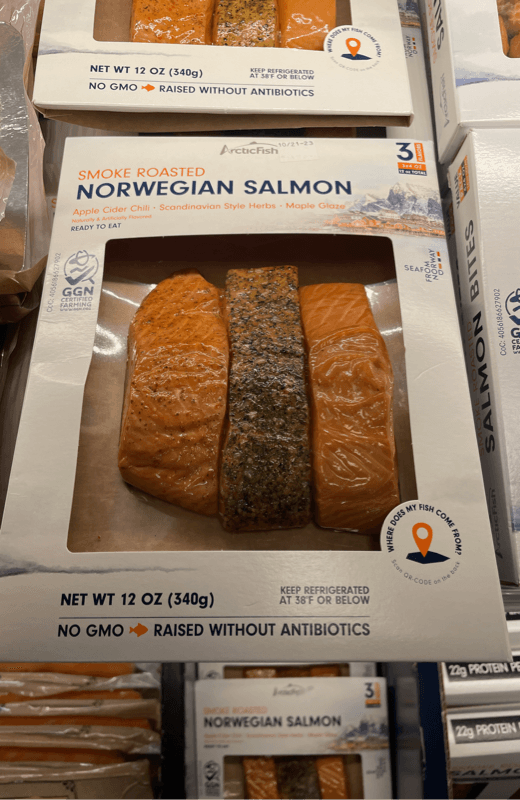 Arcticfish Smoked Roasted Norwegian Salmon: Aple Cider Chili Salmon, Scandinavian Style Herbs Salmon And Maple Glaze Salmon