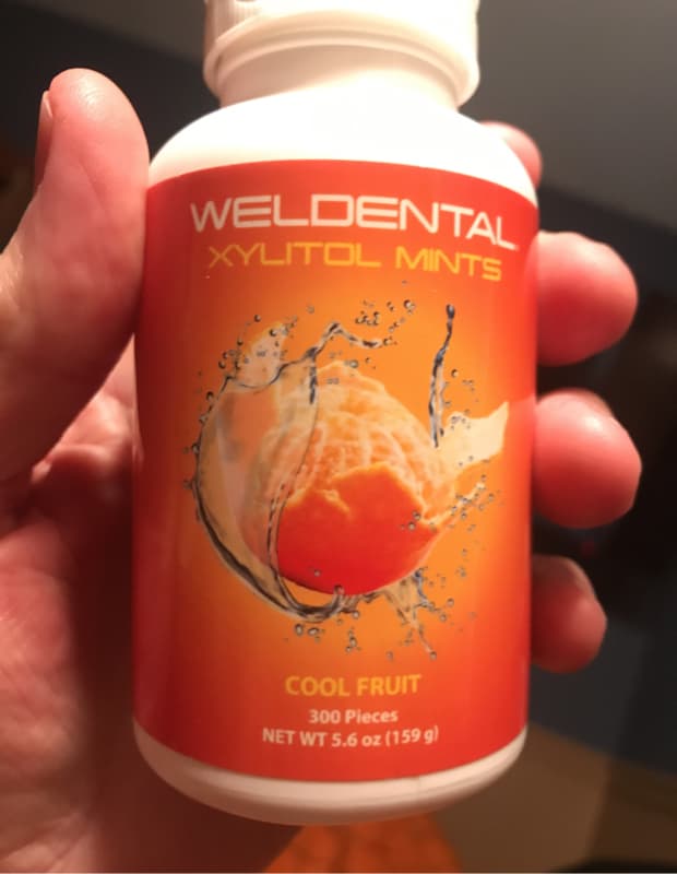 Weldental Cool Fruit Xylitol Mints
