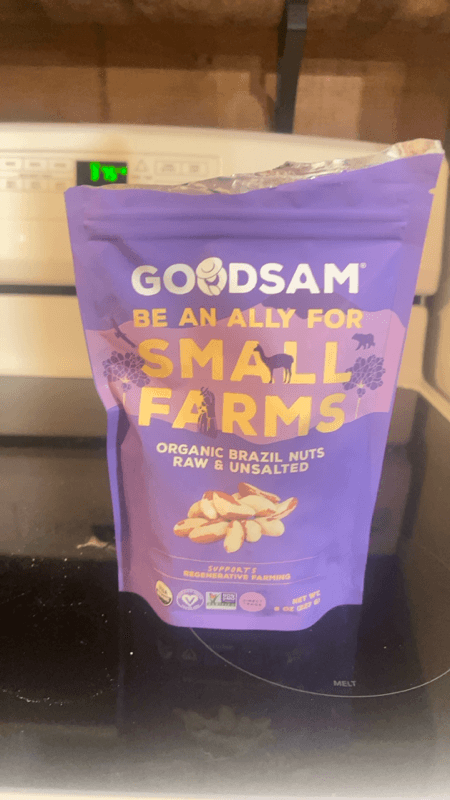Goodsam Raw & Unsalted Organic Brazil Nuts