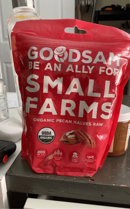 Goodsam Organic Pecan Halves Raw