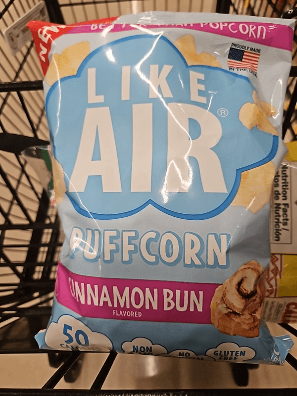 Like Air Cinnamon Bun Puffcorn