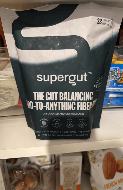 Supergut The Gut Balancing Add-To-Anything Fiber Mix
