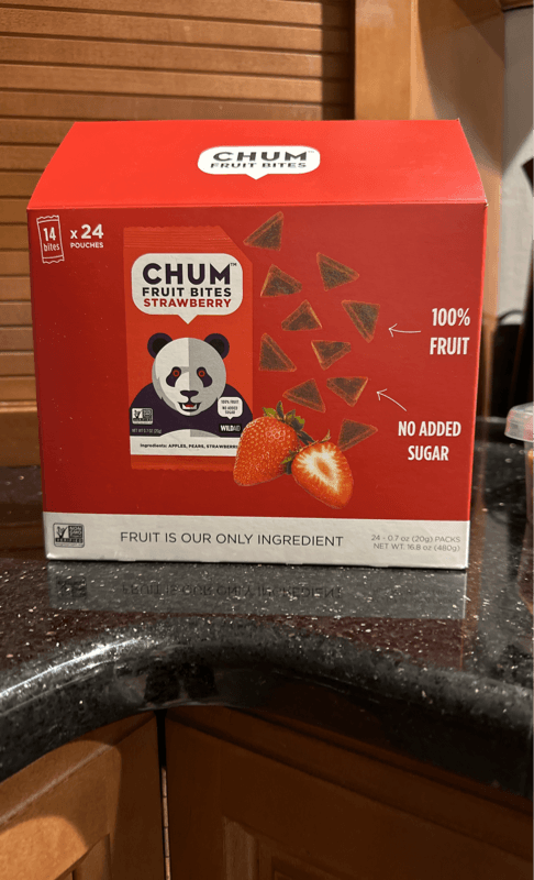 Chum Strawberry Fruit Bites