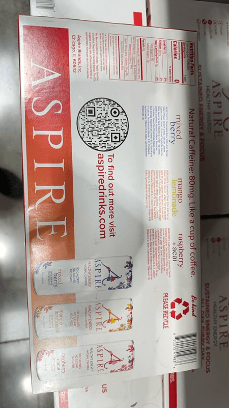 Aspire Healthy Energy Variety