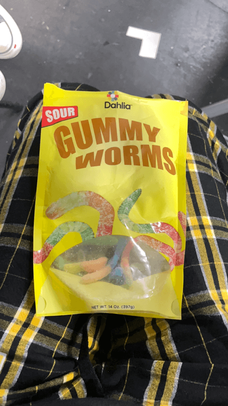 Dahlia Sour Gummy Worms