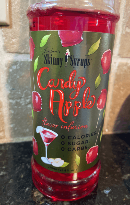 Jordan'S Skinny Syrups Candy Apple Flavor Infusion