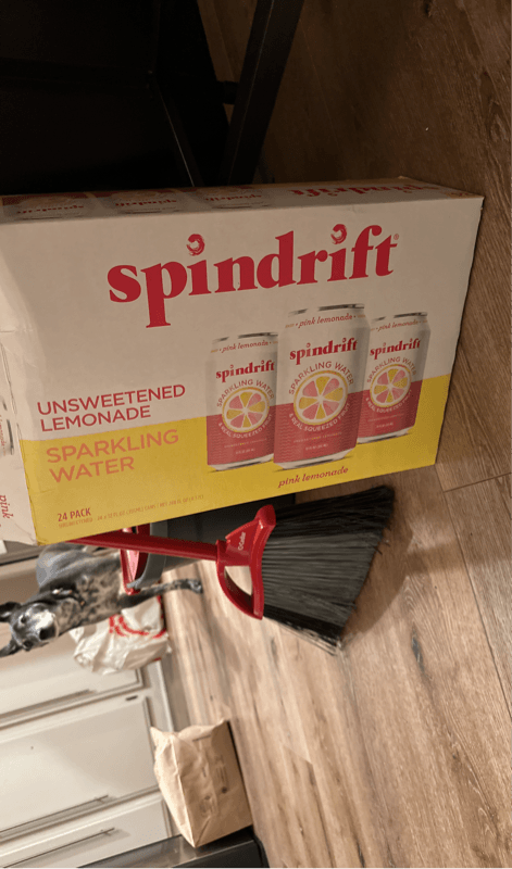 Spindrift Pink Lemonade Unsweetened Sparkling Water