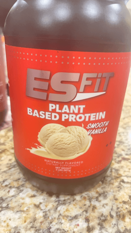 Esfit Plant Based Protein Smooth Vanilla