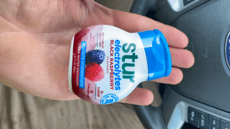 Stur Black Raspberry Flavored Electrolytes Liquid Water Enhancer