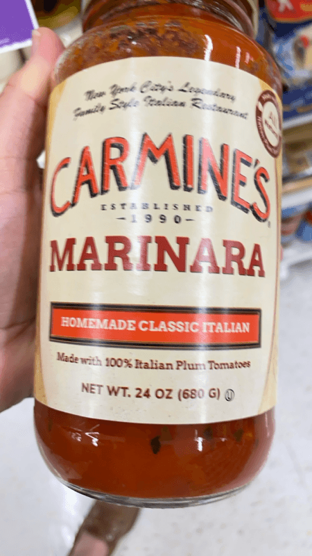 Carmine'S Homemade Classic Italian Marinara Sauce