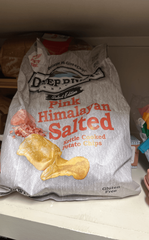 Deep River Snacks Select Edition Pink Himalayan Salted Kettle Cooked Potato Chips