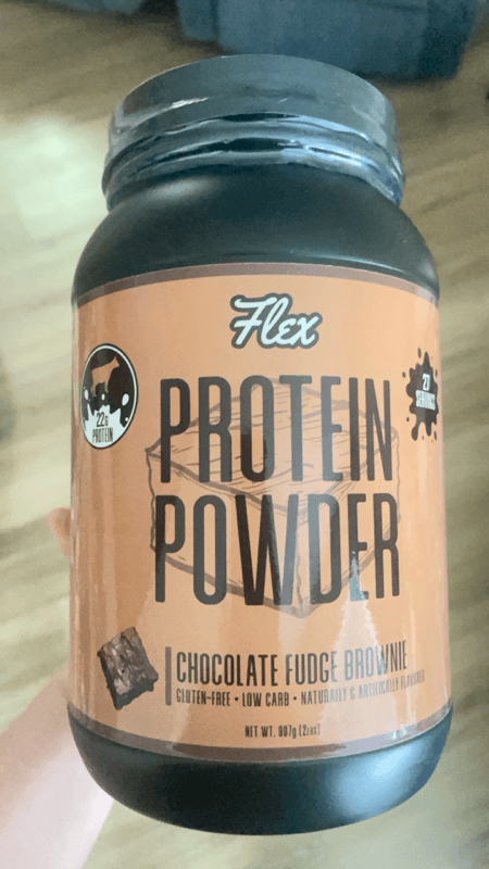 Flex Chocolate Fudge Brownie Protein Powder