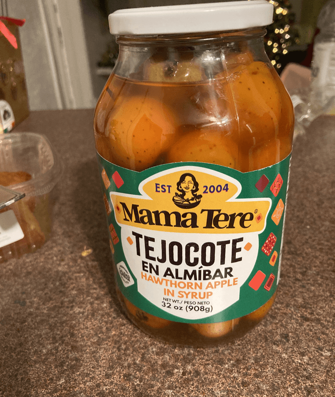 Mama Tere Tejocote En Almibar Hawthorn Apple In Syrup