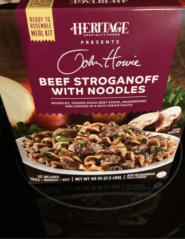 Heritage Specialty Foods Beef Stroganoff With Noodles