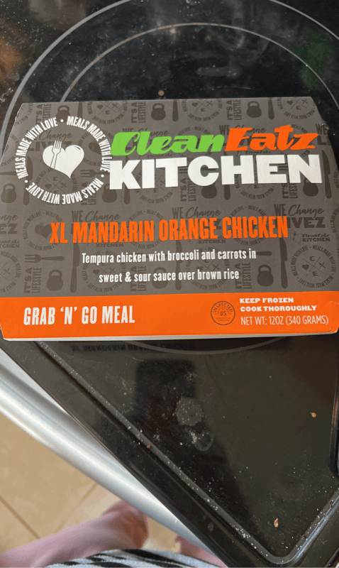 Clean Eatz Kitchen Xl Mandarin Orange Chicken
