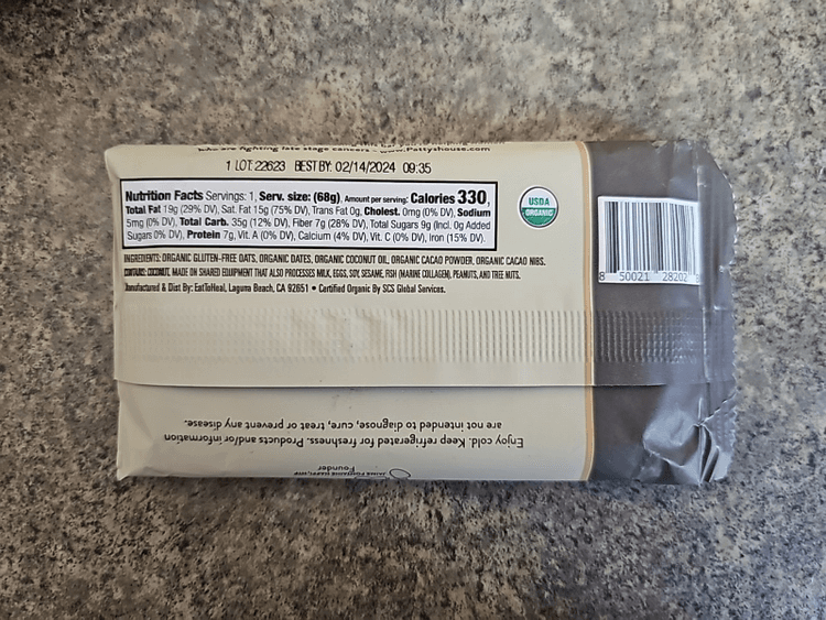Eat To Heal Chocolate Chip Bars