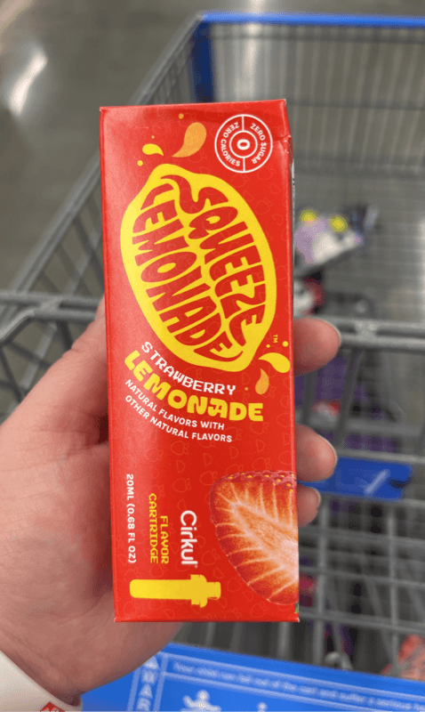 Cirkul Squeeze Lemonade Strawberry Lemonade Flavor Cartridge