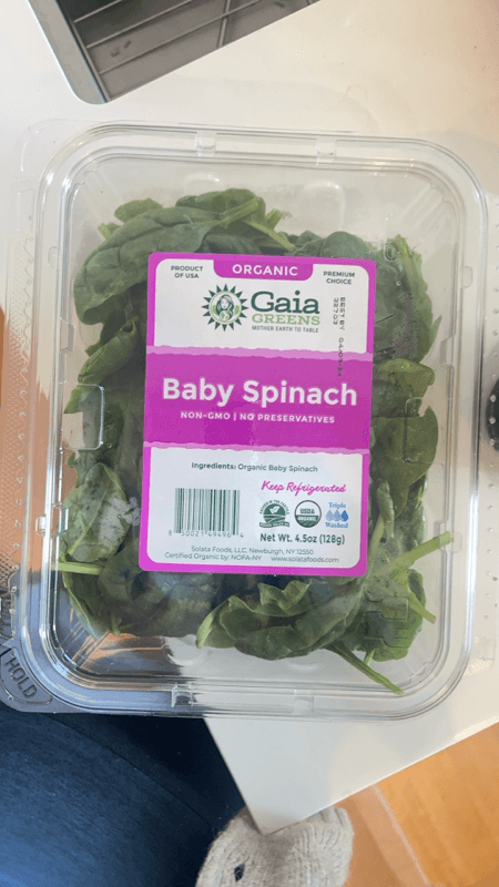 Gaia Greens Baby Spinach