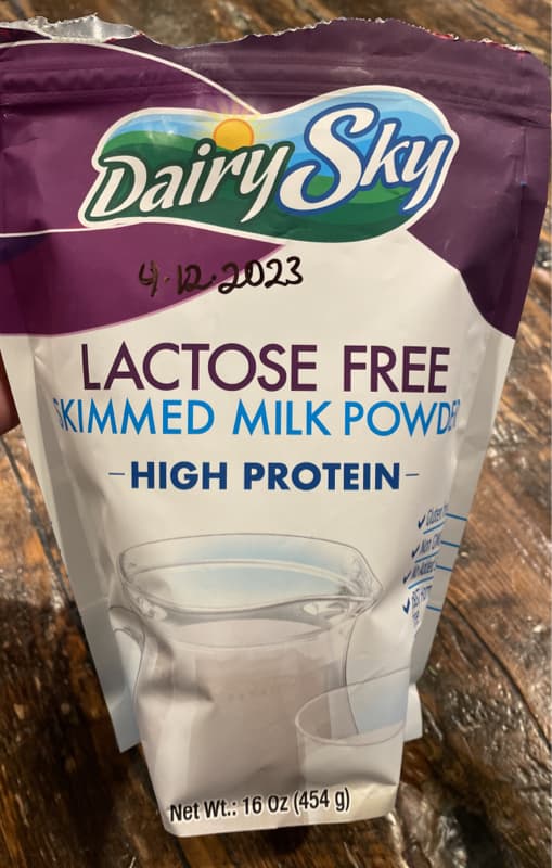 Dairy Sky Lactose Free Skimmed Milk Powder High Protein