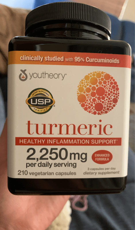 Youtheory Turmeric Healthy Inflammation Support Dietary Supplement