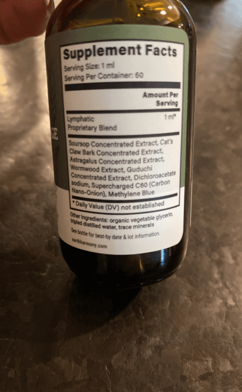 Earth Harmony Lymphatic Detox & Drainage Cleanse Immune Support