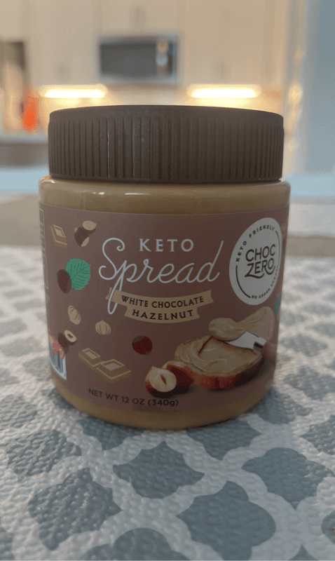 Choczero Keto White Chocolate Hazelnut Spread