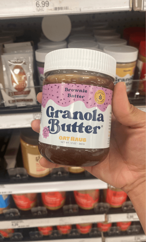 Oat Haus Granola Butter Brownie Batter
