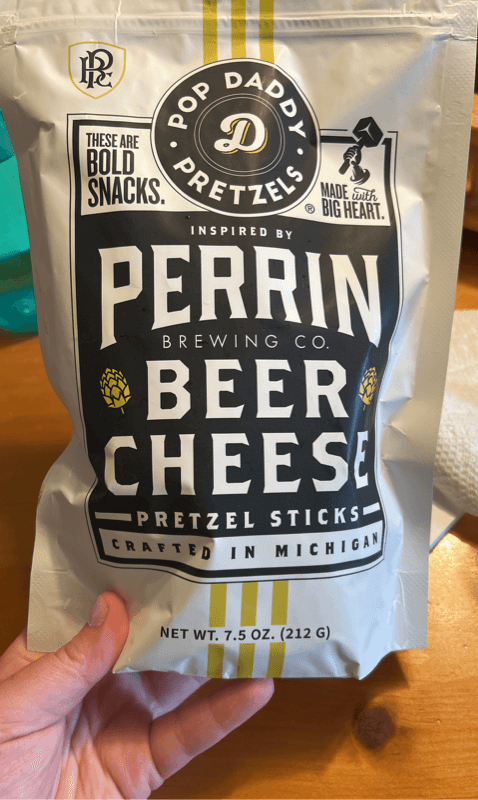 Pop Daddy Pretzels Inspired By Perrin Brewing Co. Beer Cheese Pretzel