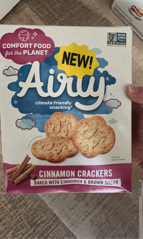 Airy Cinnamon Crackers