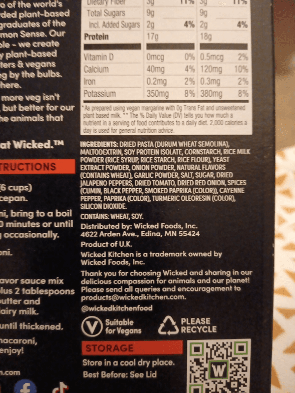 Wicked Kitchen This Is Nacho Mac & Cheese