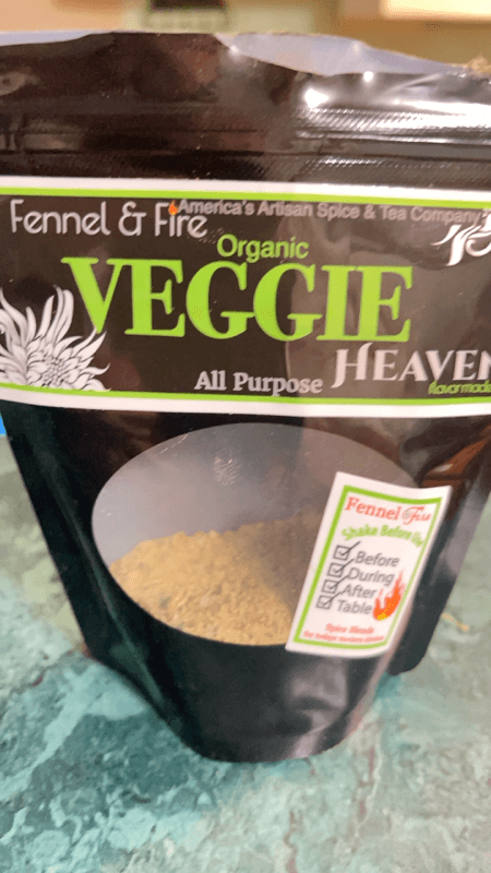 Fennel & Fire Organic Veggie Heaven All Purpose Spice Blend