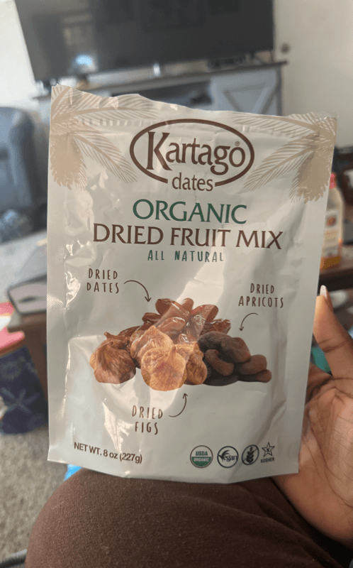 Kartago Dates Organic Dried Fruit Mix