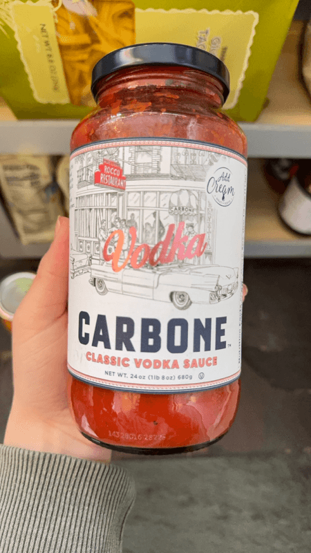 Carbone Classic Vodka Sauce