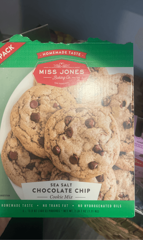 Miss Jones Baking Co. Sea Salt Chocolate Chip Cookie Mix