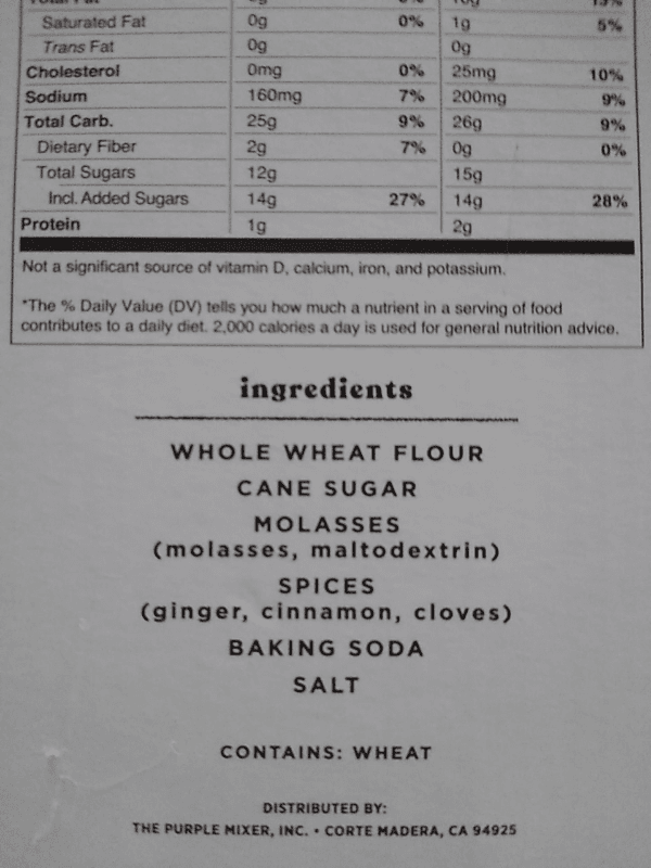 Miss Jones Baking Co. Gingerbread Bread, Muffin & Cookie Mix