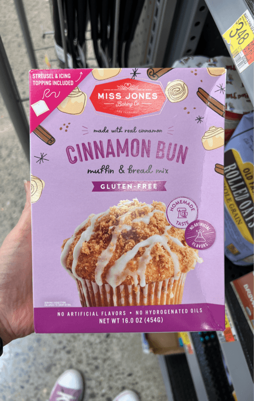 Miss Jones Baking Co. Cinnamon Bun Muffin & Bread Mix