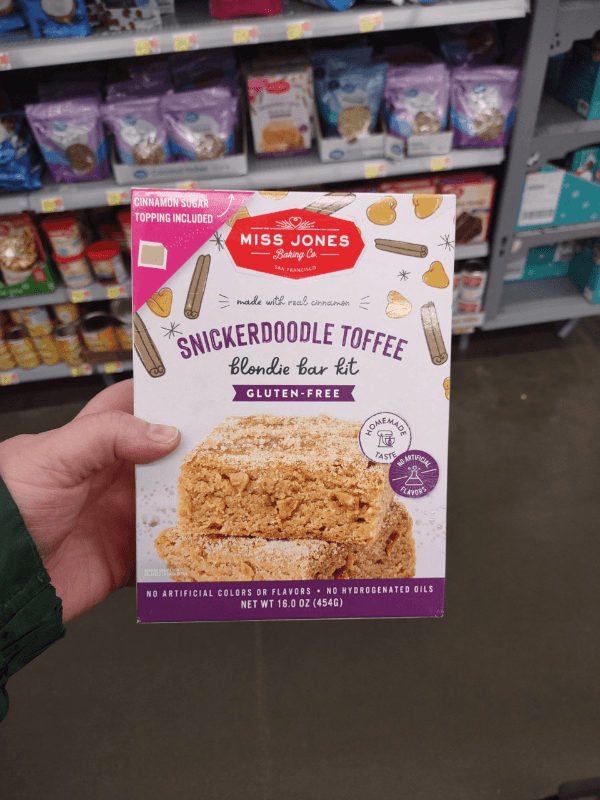 Miss Jones Baking Co. Snickerdoodle Toffee Blondie Bar Kit