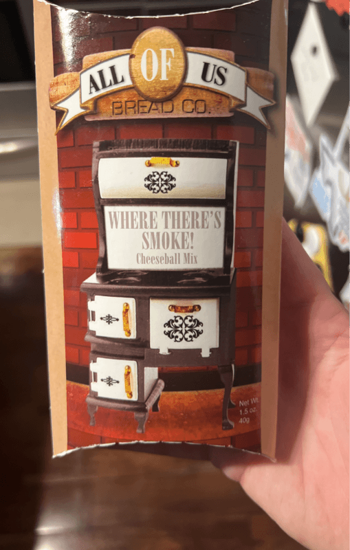 All Of Us Bread Co. Where There'S Smoke! Cheeseball Mix