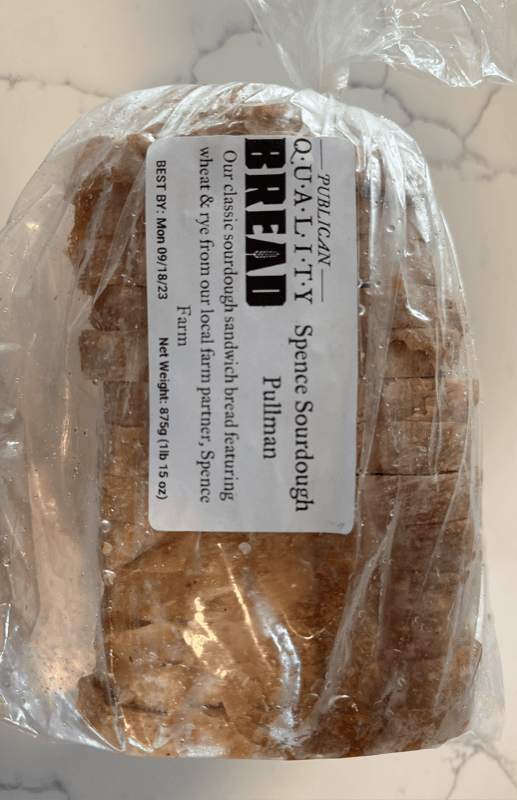 Publican Quality Bread Spence Sourdough Pullman
