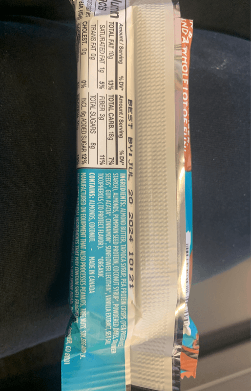 Picky Bars Almond Cinnamon Cinn-Sation Protein Bar