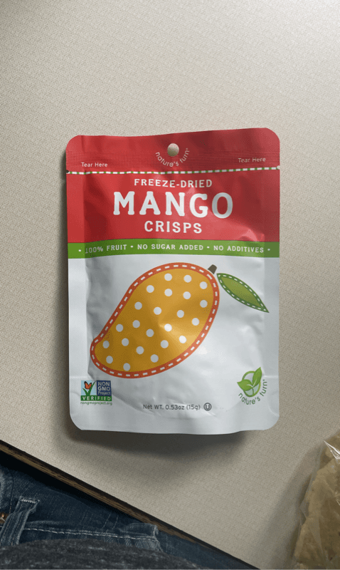 Nature'S Turn Freeze-Dried Mango Crisps