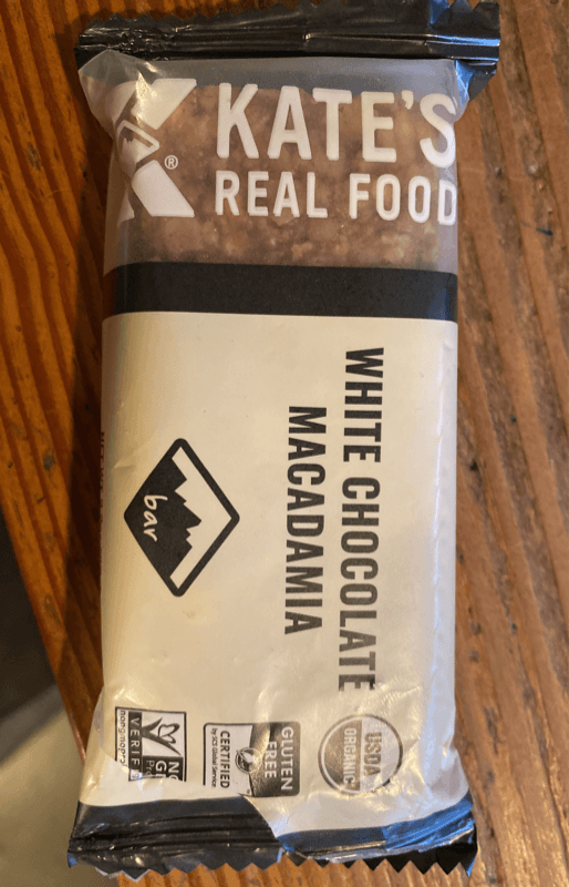 Kate'S Real Food White Chocolate Macadamia Bar