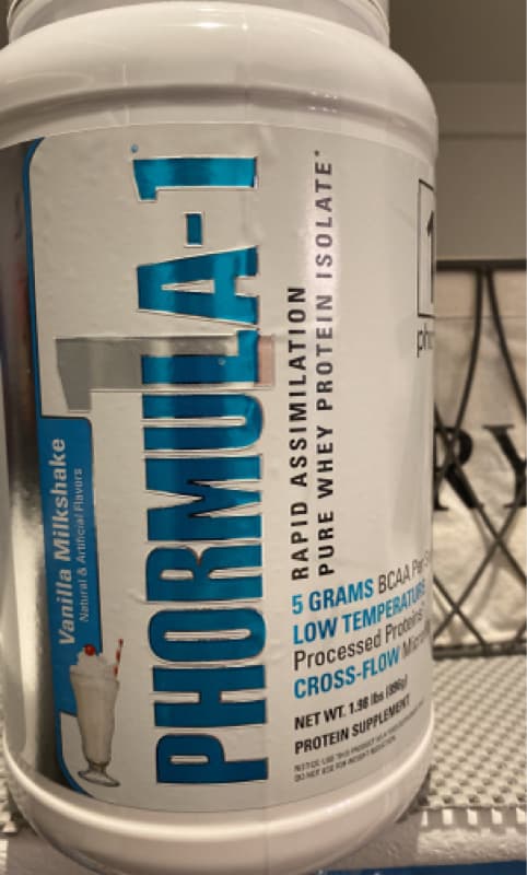 1St Phorm Phormula-1 Vanilla Milkshake