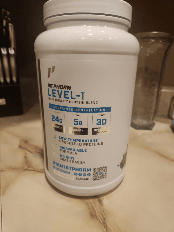 1St Phorm Level-1 Milk Chocolate Meal Replacement Protein Powder