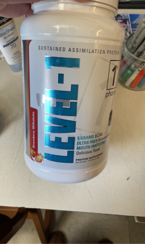 1St Phorm Strawberry Milkshake Protein Supplement