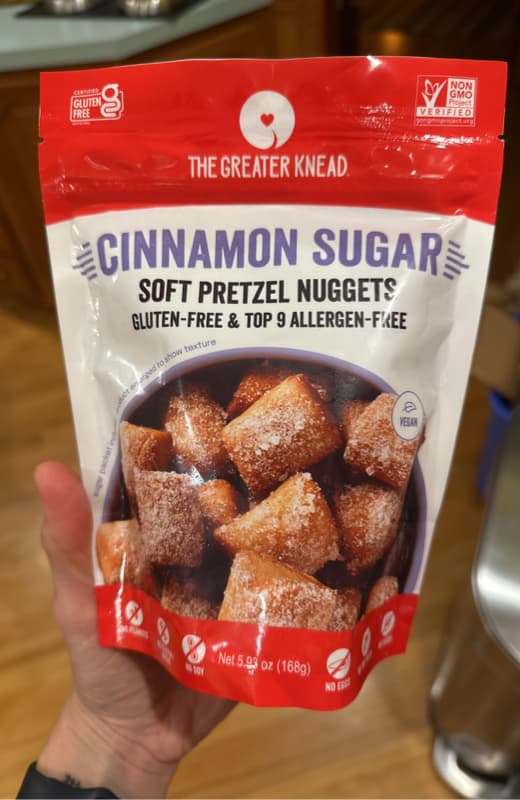 The Greater Knead Cinnamon Sugar Soft Pretzel Nuggets