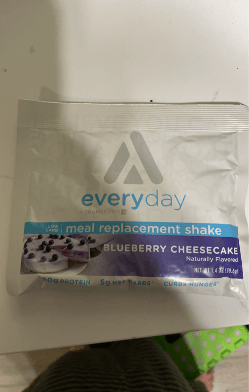 Transformhq Everyday Meal Replacement Shake Blueberry Cheesecake Flavor
