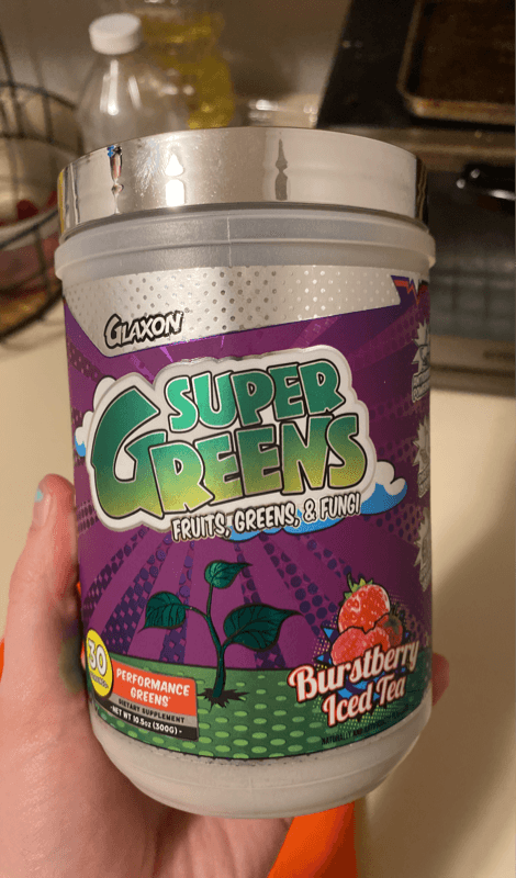 Glaxon Burstberry Iced Tea Super Greens