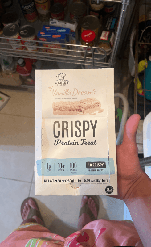 Genius Vanilla Dream Crispy Protein Treat