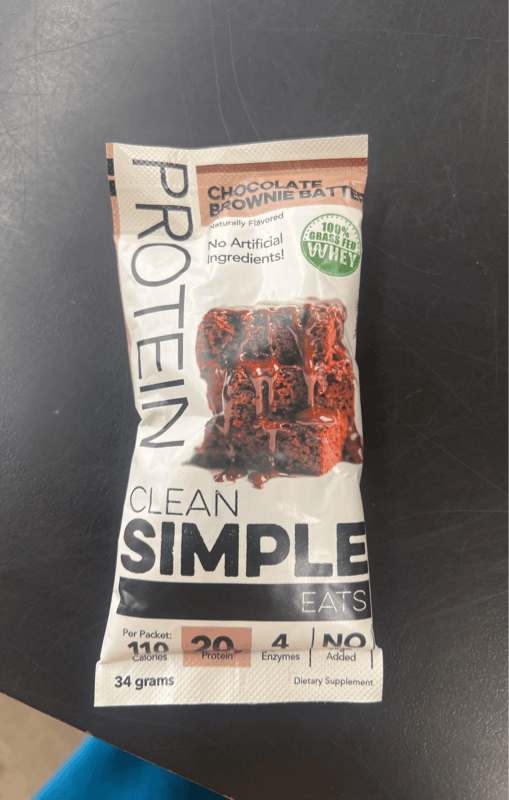 Chocolate Brownie Batter Protein Clean Simple Eats